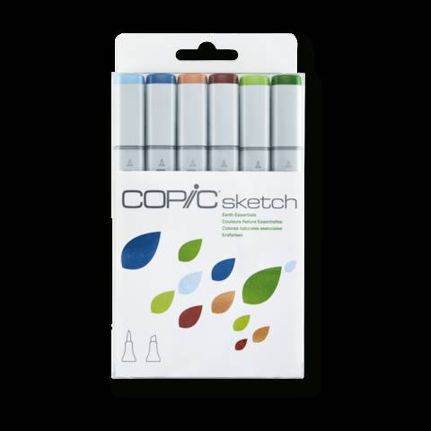 COPIC Sketch Set "Sea & Sky", 6 Stk.