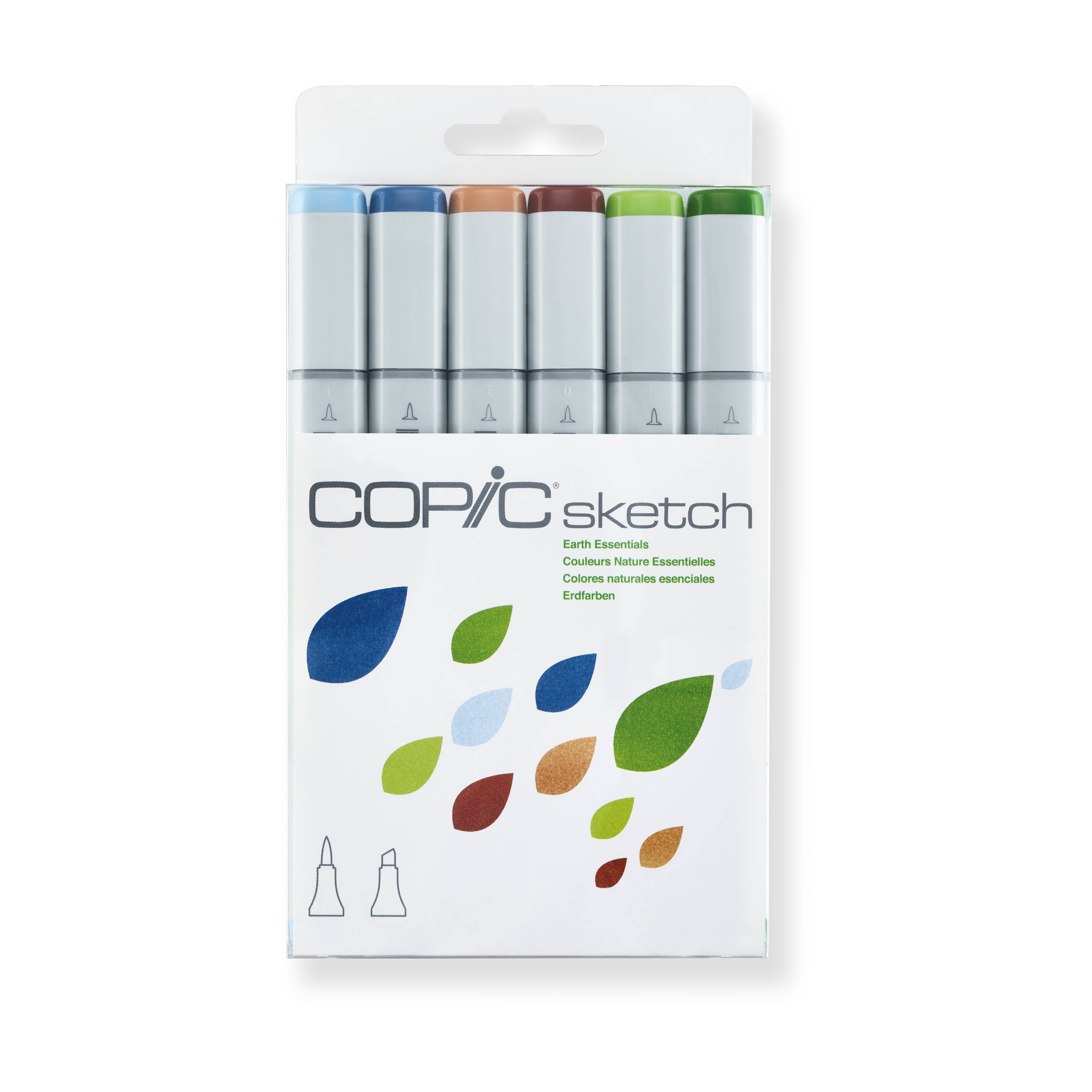 COPIC Sketch Set "Sea & Sky", 6 Stk.
