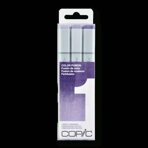 COPIC Sketch Set "Color Fusion 1", 3 Stk.