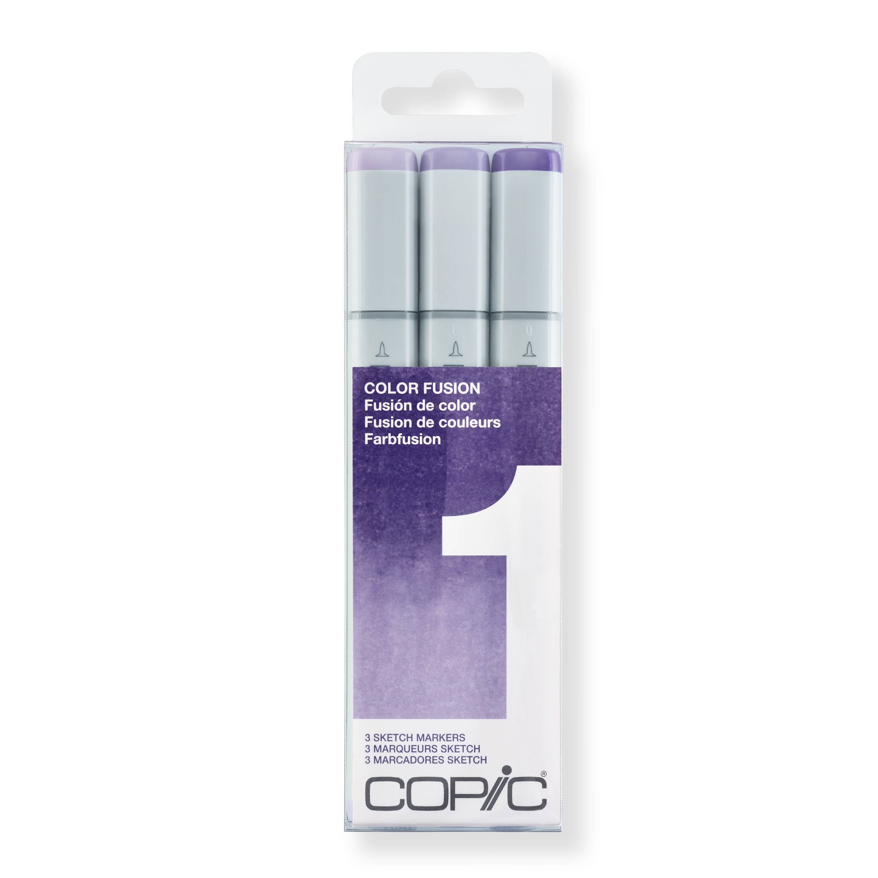COPIC Sketch Set "Color Fusion 1", 3 Stk.