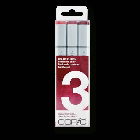 COPIC Sketch Set "Color Fusion 3", 3 Stk.