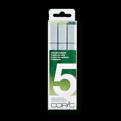 COPIC Sketch Set "Color Fusion 5", 3 Stk.