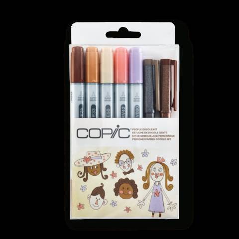 Copic Set "People Doodle Kit", 7 Stk.