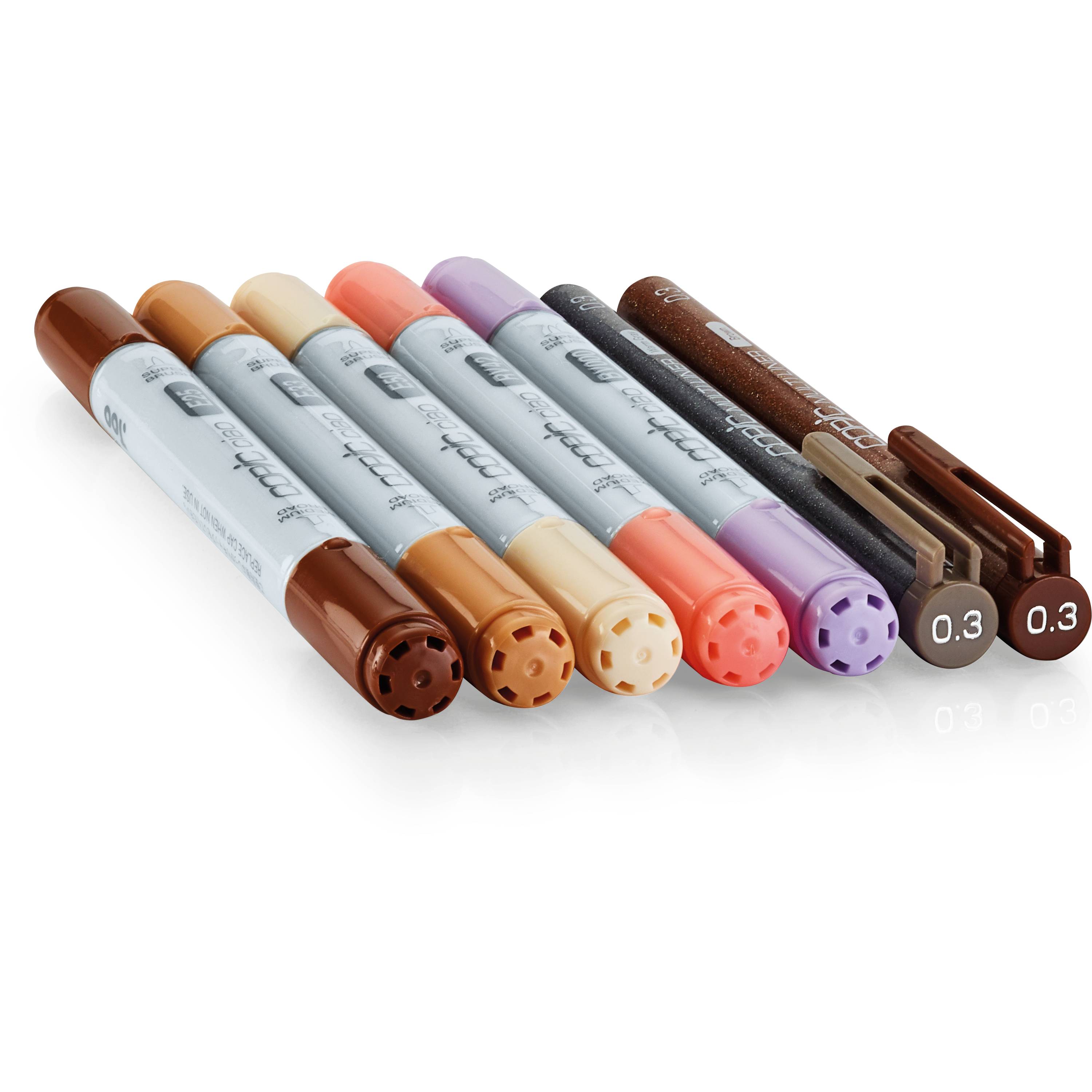 Copic Set "People Doodle Kit", 7 Stk.