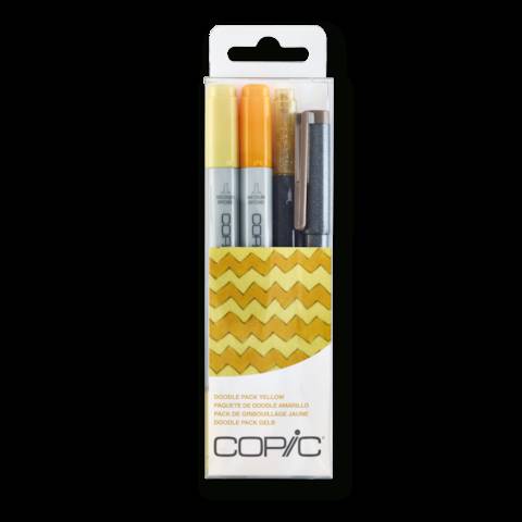 Copic Set "Doodle Pack Yellow", 4 Stk.