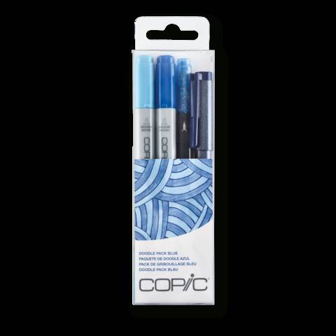Copic Set "Doodle Pack Blue", 4 Stk.