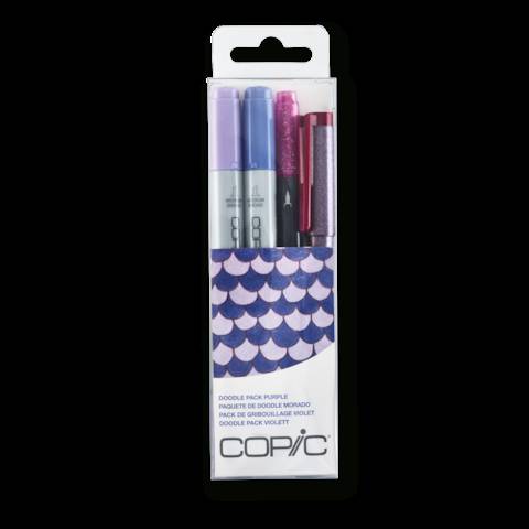 Copic Set "Doodle Pack Purple", 4 Stk.