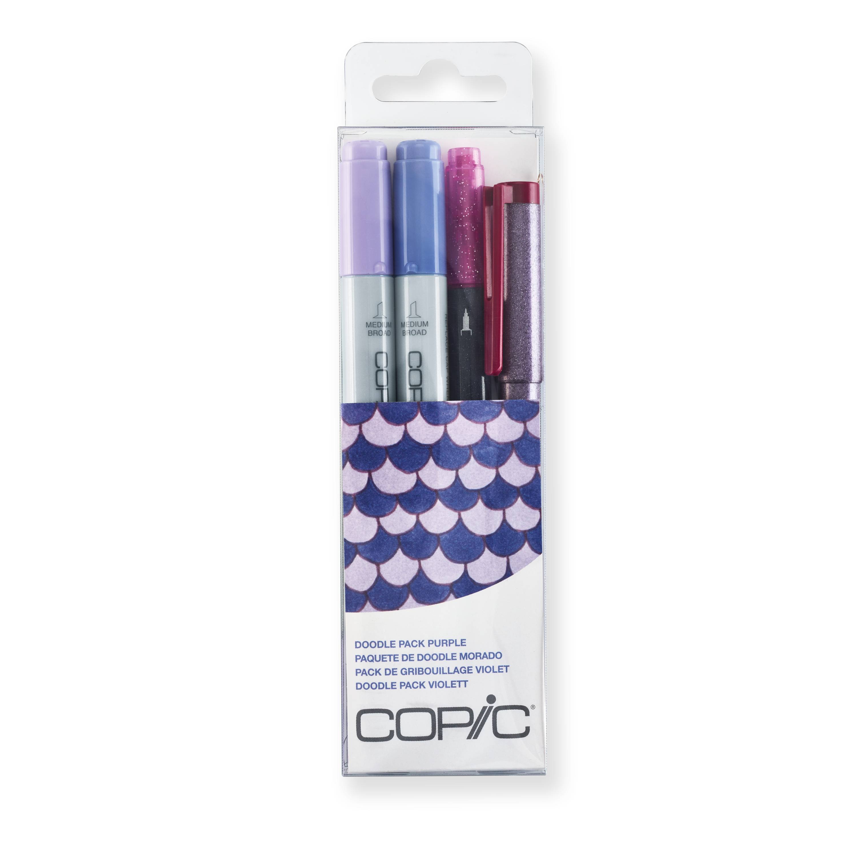 Copic Set "Doodle Pack Purple", 4 Stk.