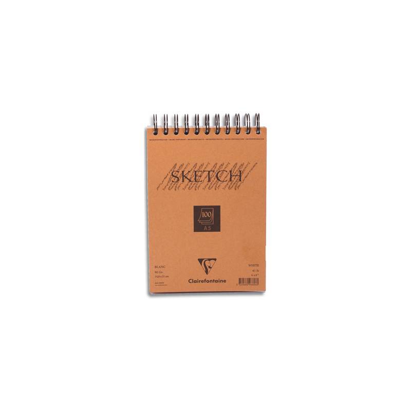 Clairefontaine Skizzenblock SKETCH, DIN A5, 100 Blatt