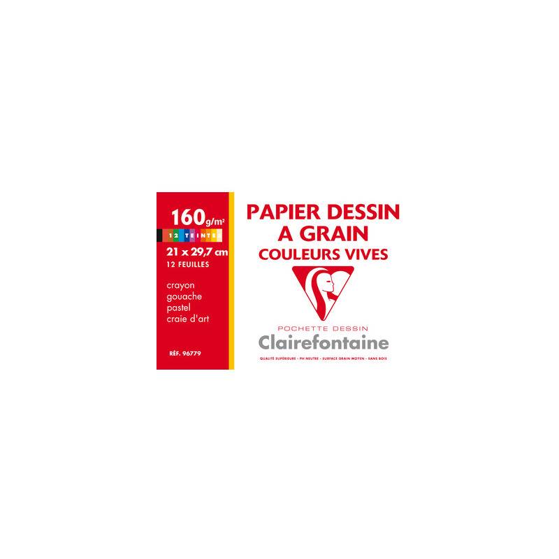 Clairefontaine Künstlerpapier "à Grain", 210 x 297 mm