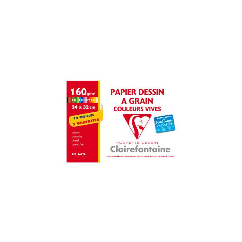 Clairefontaine Künstlerpapier "à Grain", Aktionspack