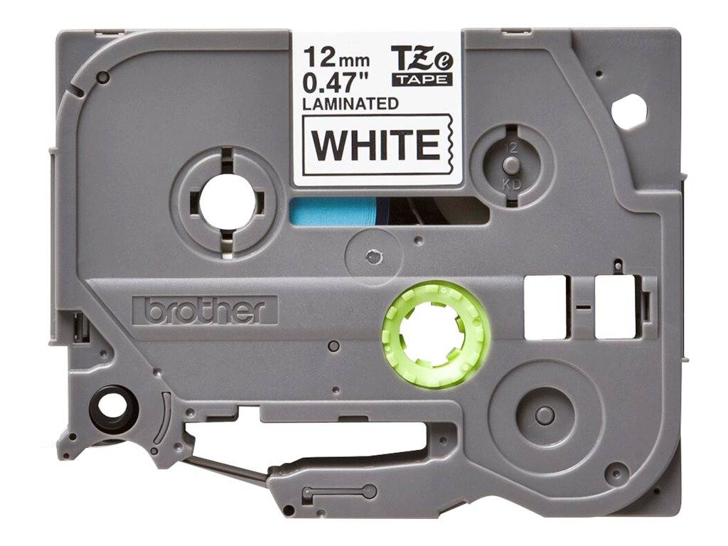 Grauer Brother TZe Laminat-Bandkassette mit Kennzeichnung „12 mm 0,47