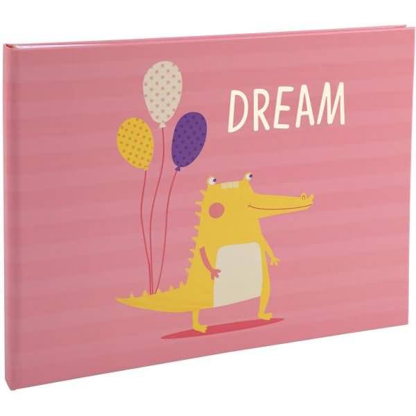 Fotoalbum Baby 28,5x22cm 30 Seiten rosa