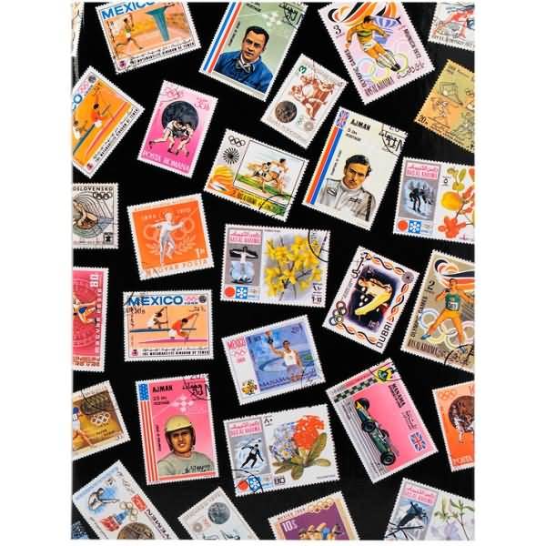 Briefmarkenalbum Sport 22,5x30,5cm 16 Seiten