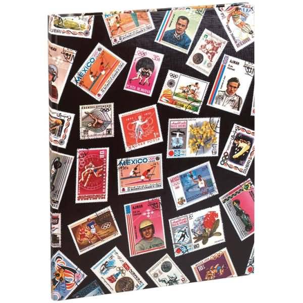 Briefmarkenalbum Sport 22,5x30,5cm 16 Seiten
