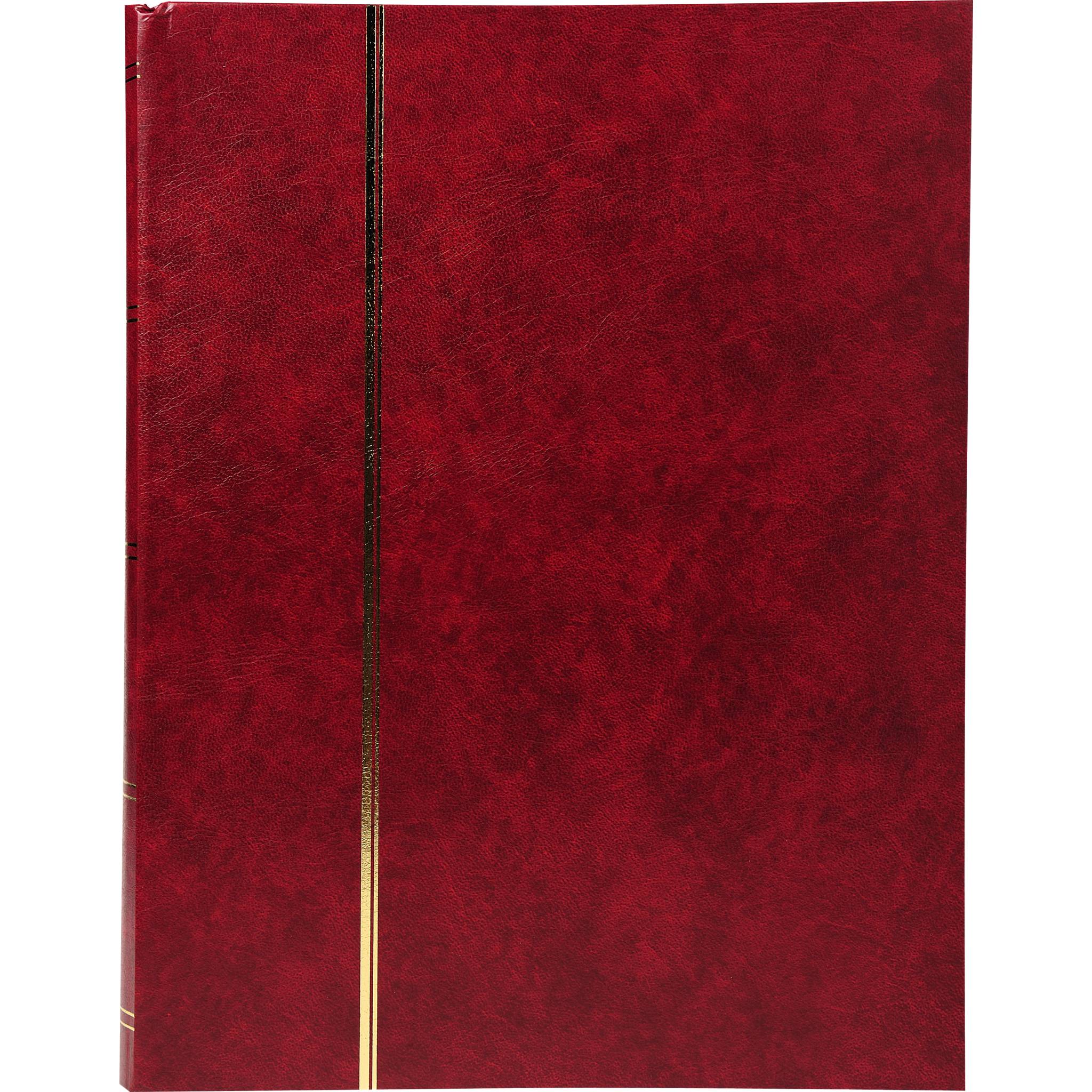 Exacompta Briefmarken Einsteckalbum Halbleder 16 Seiten 165x225cm Rot 26133E