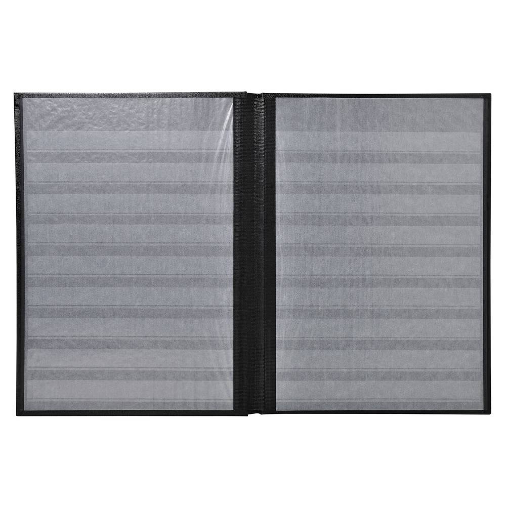 Exacompta Briefmarken Einsteckalbum Halbleder 48 Seiten 225x305cm Grün 26155E