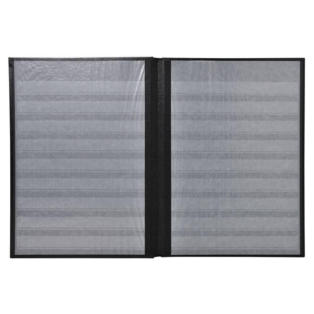 Exacompta Briefmarken Einsteckalbum Halbleder 48 Seiten 225x305cm Grün 26155E