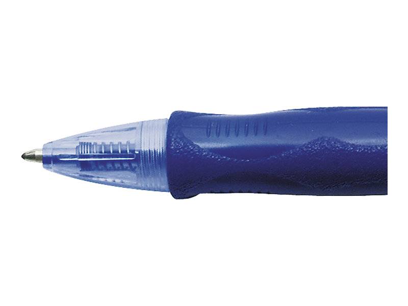 BIC VELOCITY - Tintenroller - Blau - Geltinte - 0.7 mm - Mittel - verstellbar (Packung mit 12)