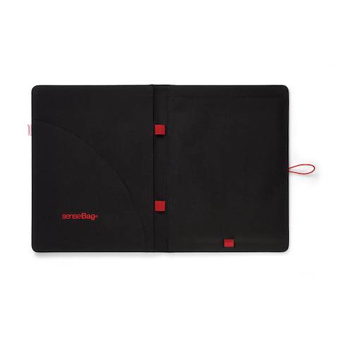 senseBag Zeichenblock-Mappe für A4-Blöcke schwarz