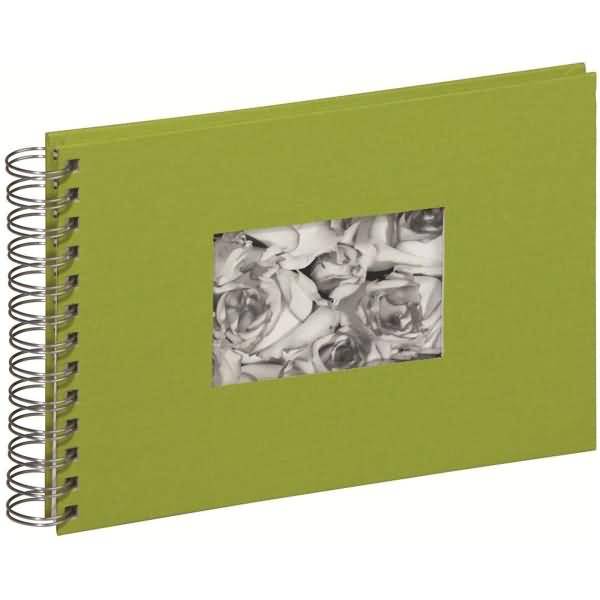 Spiralalbum 24x17/40 Seiten lindgrün