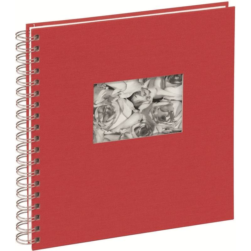 PAGNA Foto-Spiralalbum "Passepartout", rot