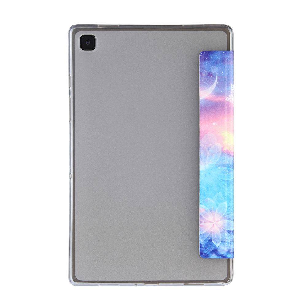 Für Samsung Galaxy Tab A7 2020 10.4 T500 3folt Wake UP Smart Cover Etuis Hülle Case Schutz Motiv 1