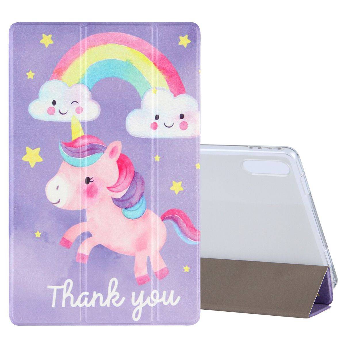 Für Lenovo Tab P11 Pro 11.5 Zoll TB-XJ706F 3folt Wake UP Smart Cover Etuis Hülle Case Schutz Motiv 4