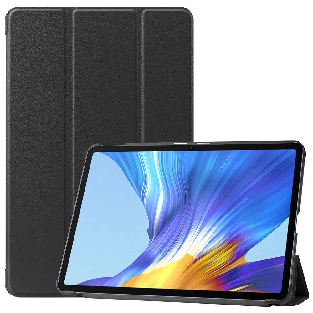 Für Huawei MatePad T10 / T10s 2020 Tablet Tasche 3 folt Wake UP Smart Cover Etuis Schwarz