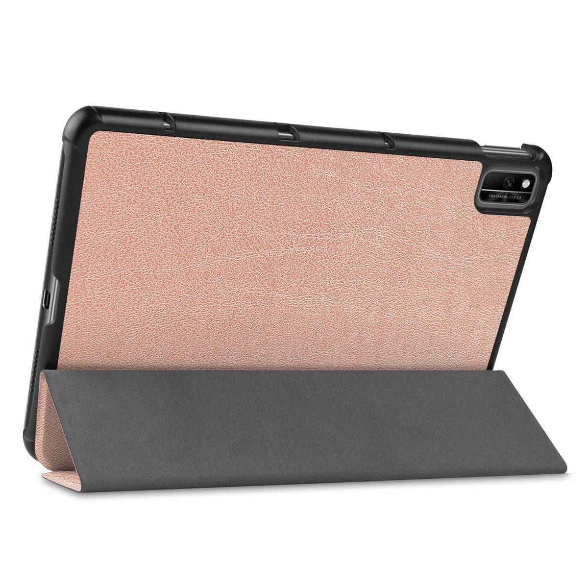 Für Huawei MatePad T10 / T10s 2020 Tablet Tasche 3 folt Wake UP Smart Cover Etuis Dunkel Blau