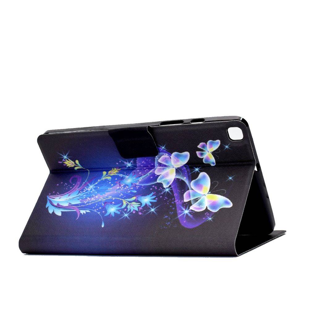 Für Samsung Galaxy Tab A7 T500 / T505 2020 Motiv 86 Tablet Tasche Kunst Leder Hülle Etuis