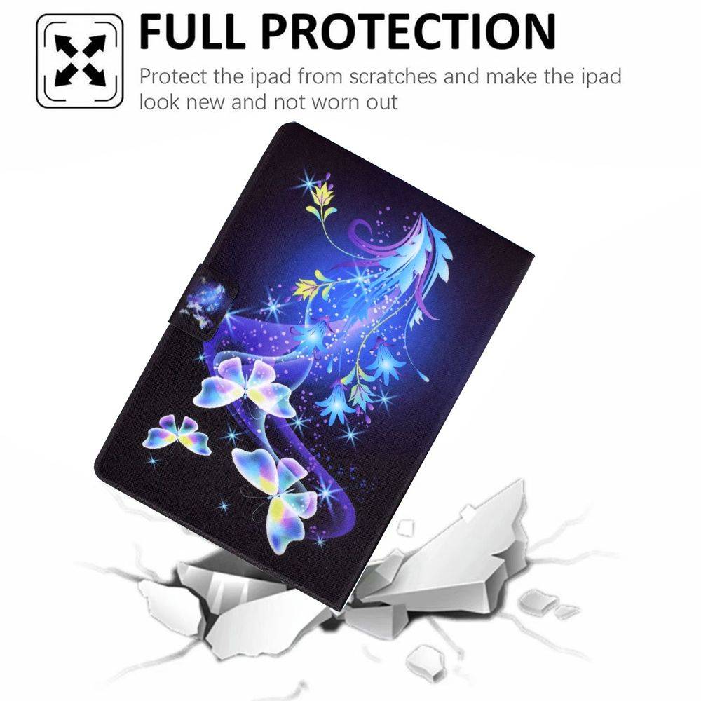 Für Samsung Galaxy Tab A7 T500 / T505 2020 Motiv 86 Tablet Tasche Kunst Leder Hülle Etuis