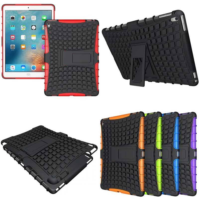 Hybrid Outdoor Schutzhülle Case Rot für iPad Pro 9.7 Zoll Tasche