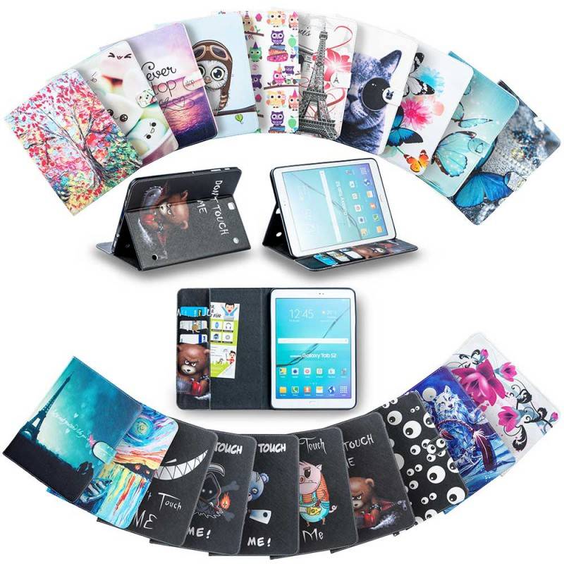 Muster Motiv Design Schutzhülle Tasche aufstellbar für Tablet Case Cover Bild
