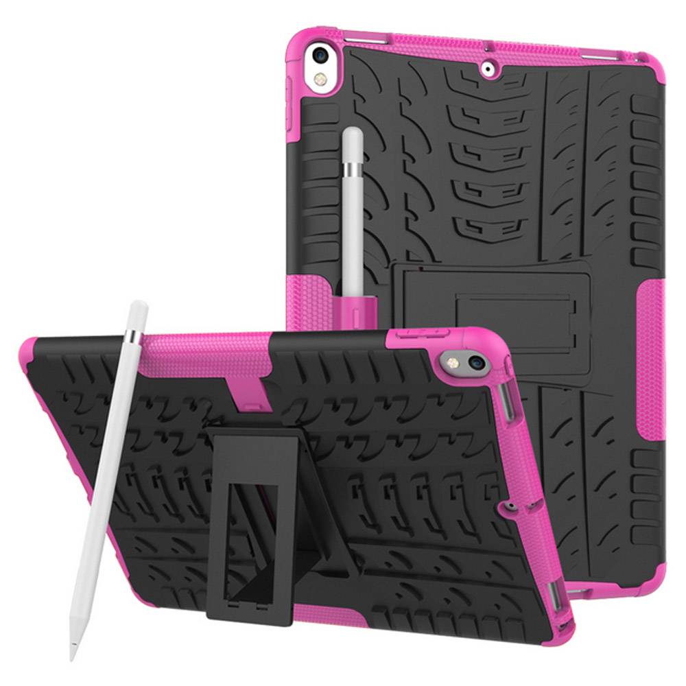 Hybrid Outdoor Schutzhülle Case Pink für Apple iPad Pro 10.5 2017 Tasche