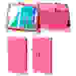 Für Huawei MediaPad M5 8.4 Schutzhülle Rot Tasche Hülle Case Cover Etui Neu Top