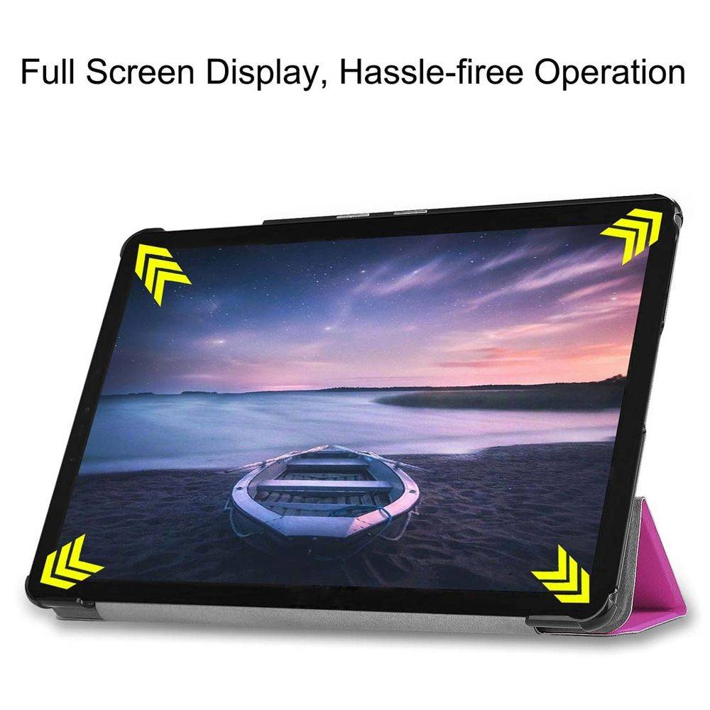 Premium Smartcover Lila Tasche für Samsung Galaxy Tab S4 10.5 T830 T835