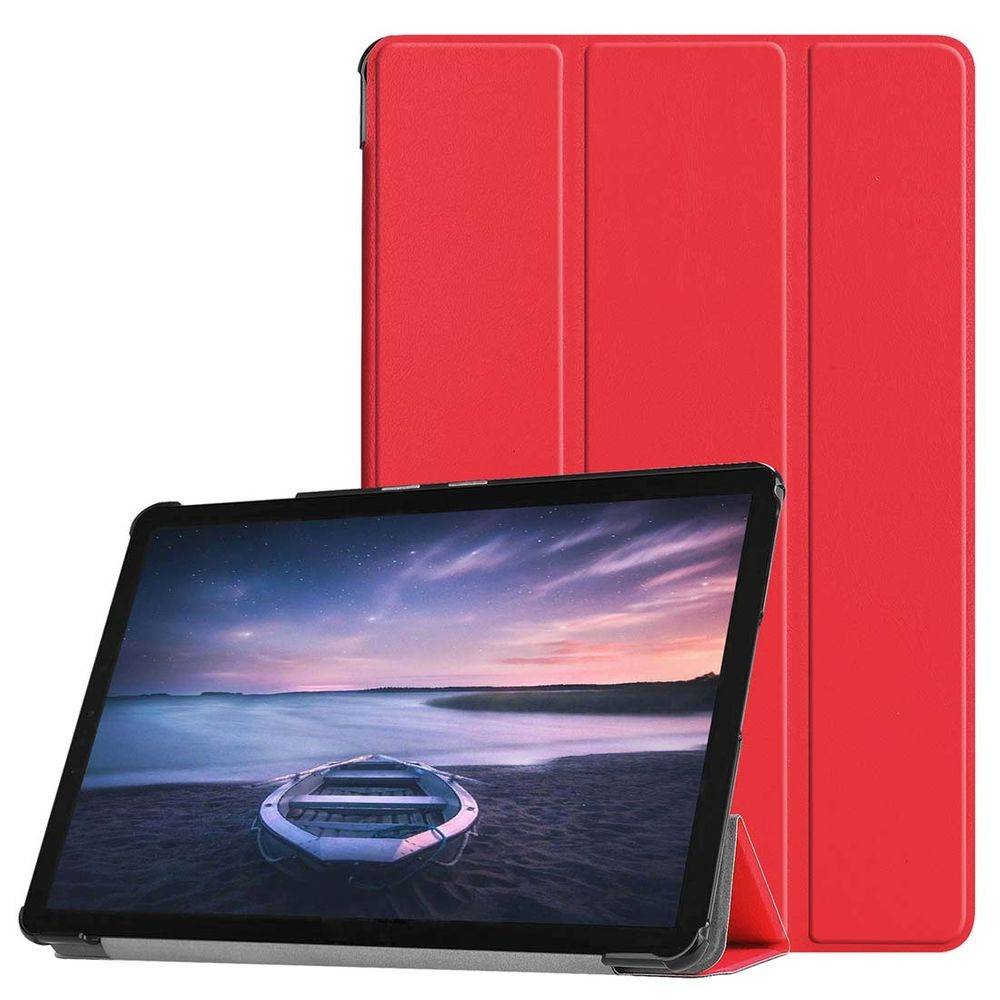 Premium Smartcover Rot Tasche für Samsung Galaxy Tab S4 10.5 T830 T835