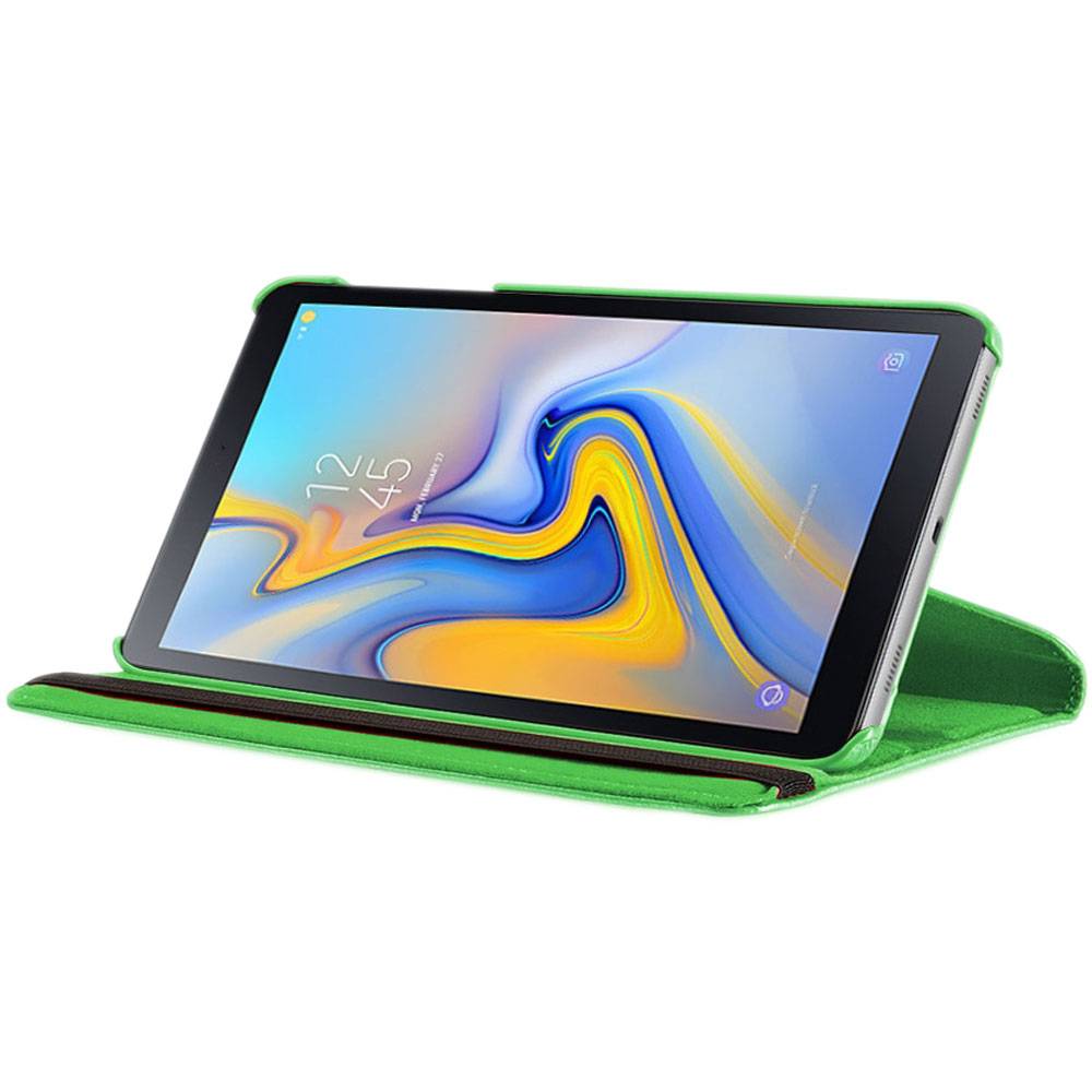 Für Samsung Galaxy Tab S4 10.5 T830 T835F Grün 360 Grad Hülle Cover Kunstleder Tasche Case Neu