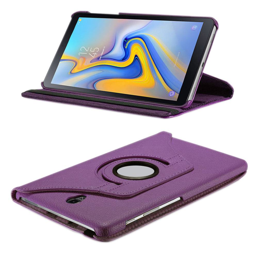 Für Samsung Galaxy Tab S4 10.5 T830 T835F Lila 360 Grad Hülle Cover Kunstleder Tasche Case Neu
