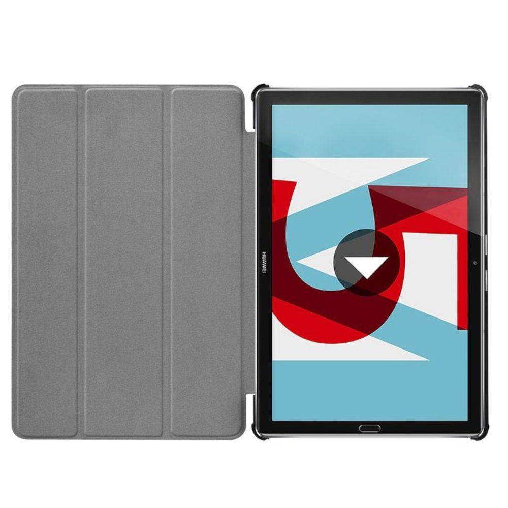 Premium Smartcover Grün Tasche für Huawei MediaPad T5 10.1 Zoll Hülle Case Etui