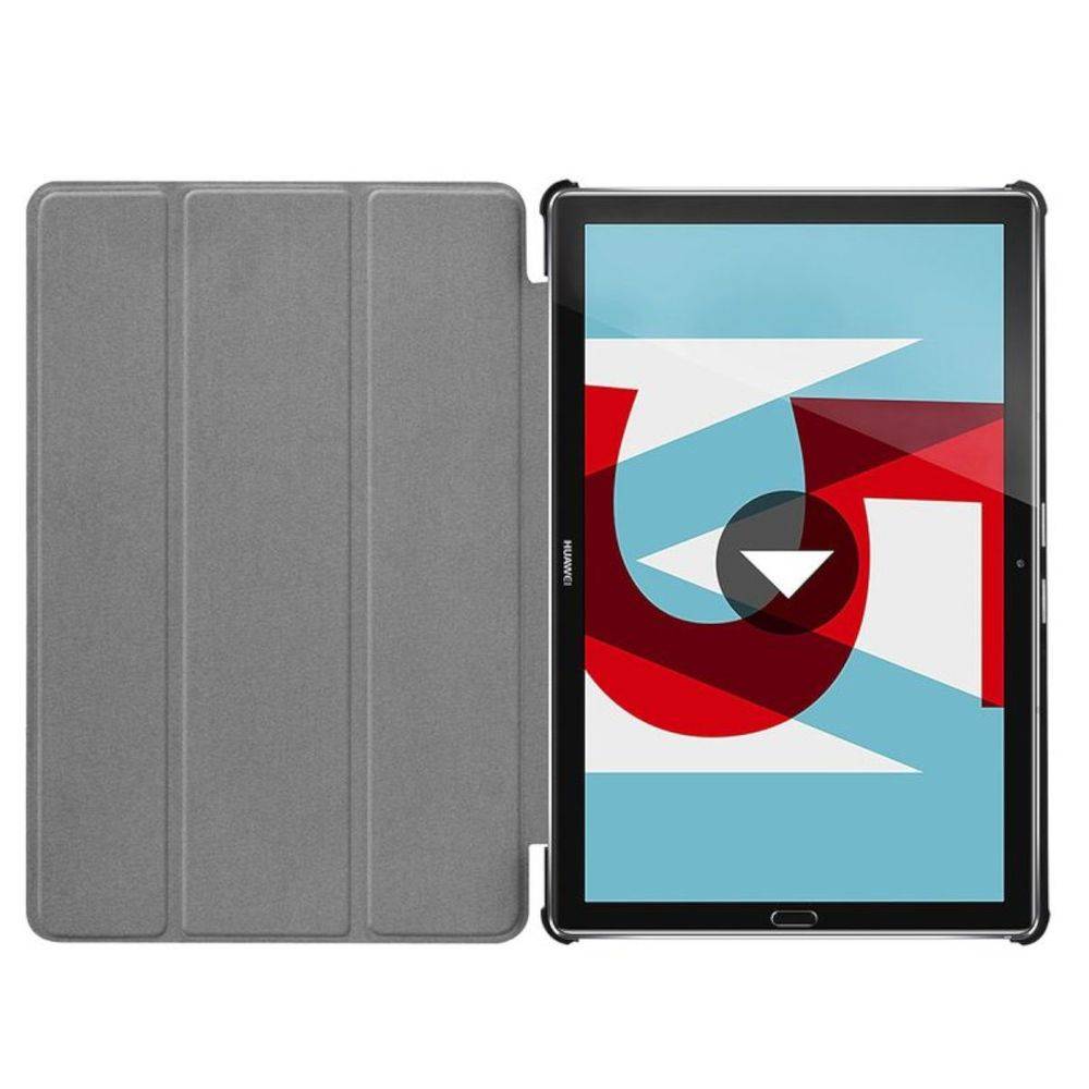 Premium Smartcover Hell Blau Tasche für Huawei MediaPad T5 10.1 Zoll Hülle Case Etui