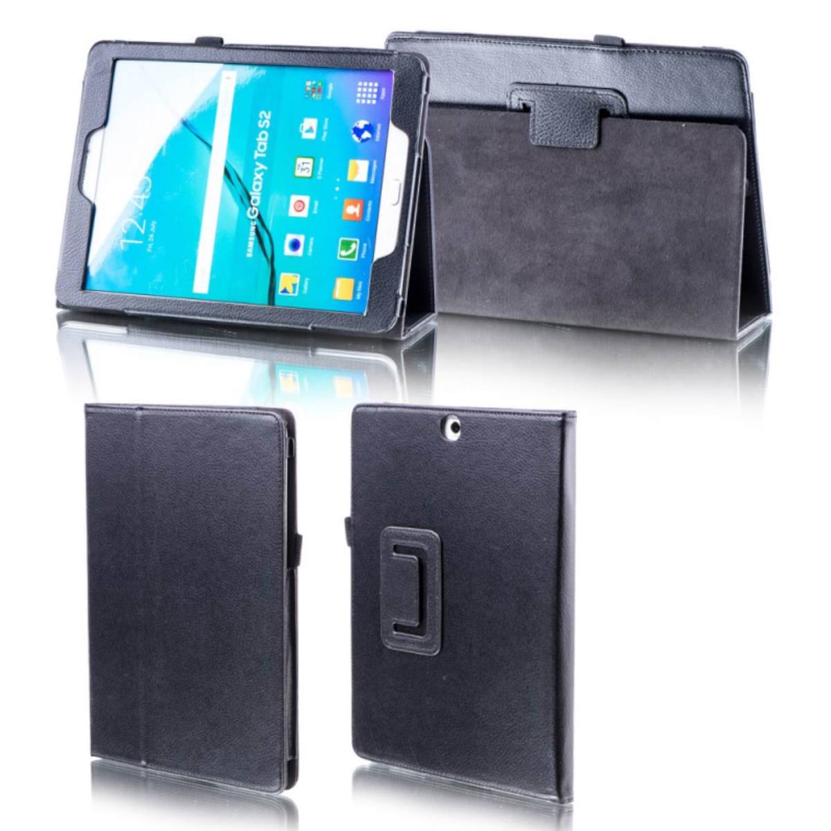 Für Apple iPad Air 11 2024 / 2020 4. Gen/ 2022 / Pro 11.0 Zoll 2018 Schwarz Kunstleder Hülle Cover Tasche Case Etuis Neu