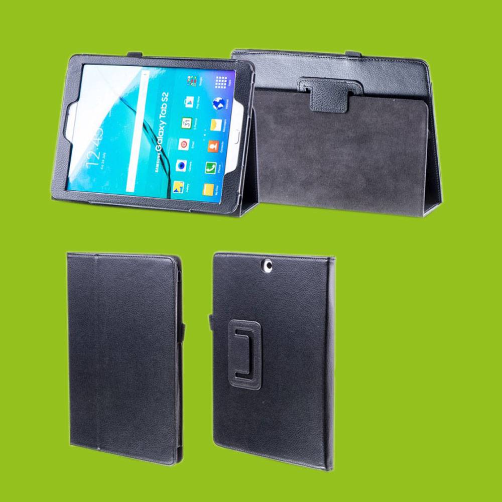 Für Apple iPad Pro 12.9 Zoll 2018 /Air 13 2024 Schwarz Kunstleder Hülle Cover Tasche Case Etuis Neu