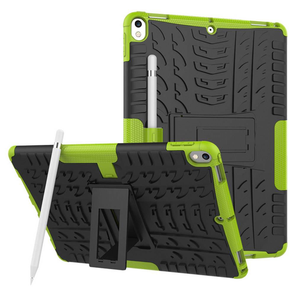 Für Apple iPad Air 10.5 2019 3. Gen Hybrid Outdoor Tasche Etuis Hülle Cover Grün