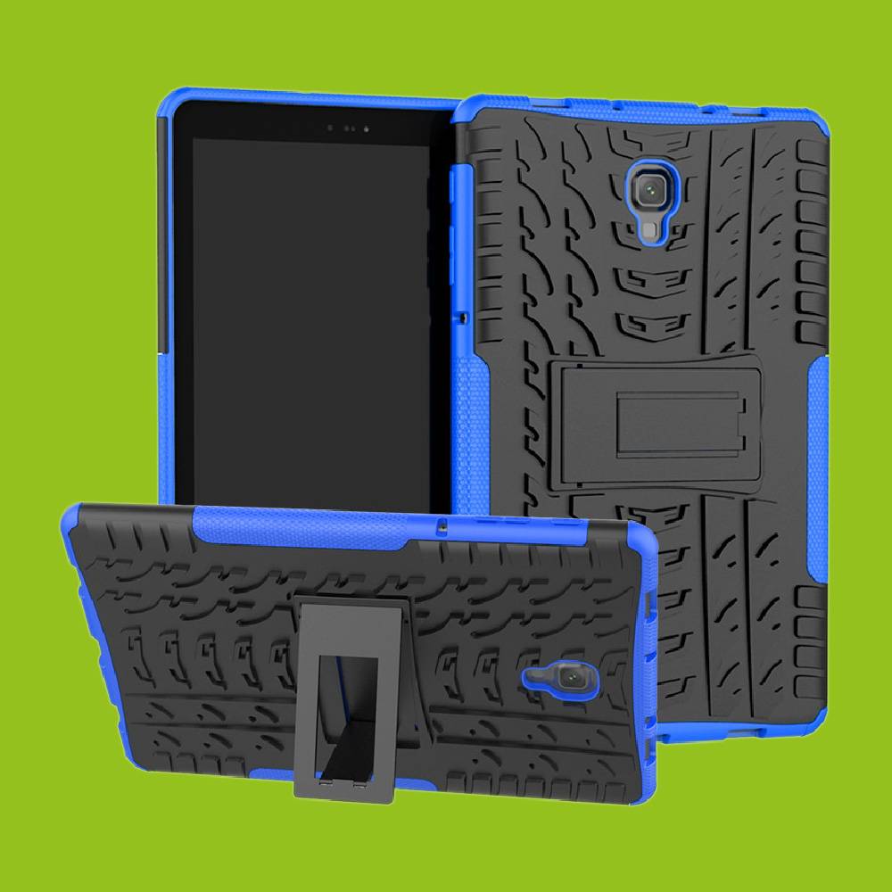 Für Tablet aufstellbare Outdoor Hybrid Tasche Etuis Cover Case Schutz Robust Neu