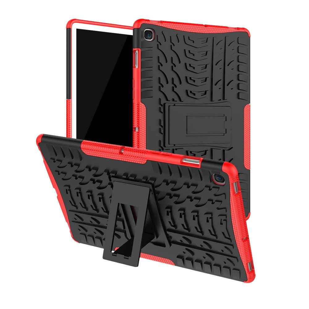 Für Samsung Galaxy Tab S5e 10.5 T720F Hybrid Outdoor Schutzhülle Case Rot Tasche Cover Etuis