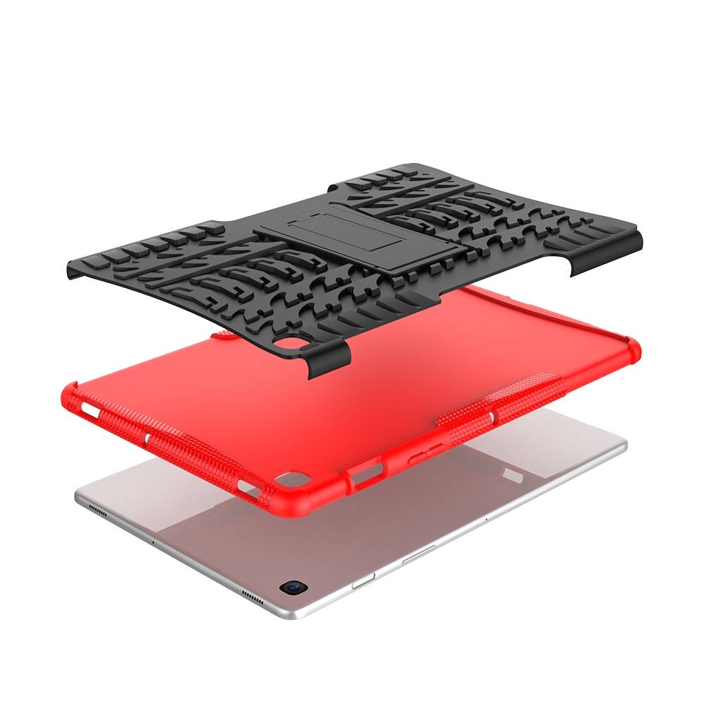 Für Samsung Galaxy Tab S5e 10.5 T720F Hybrid Outdoor Schutzhülle Case Rot Tasche Cover Etuis