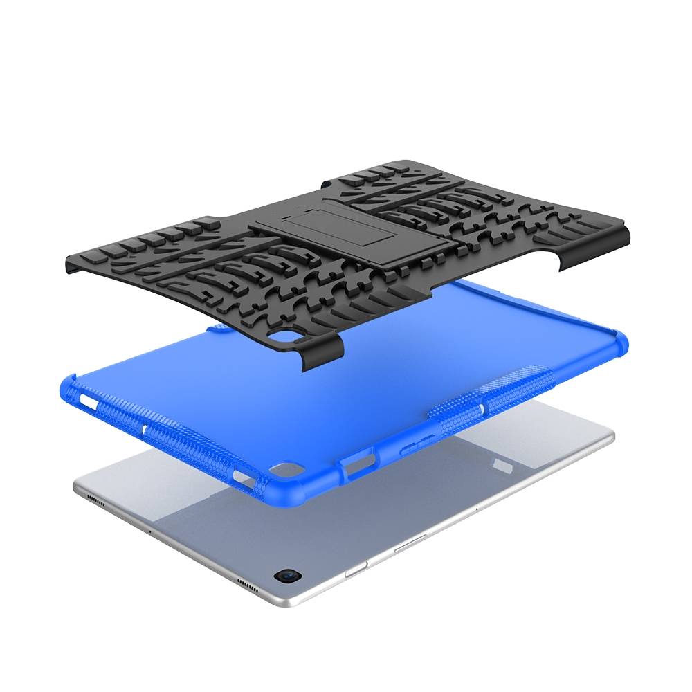 Für Samsung Galaxy Tab S5e 10.5 T720F Hybrid Outdoor Schutzhülle Case Blau Tasche Cover Etuis