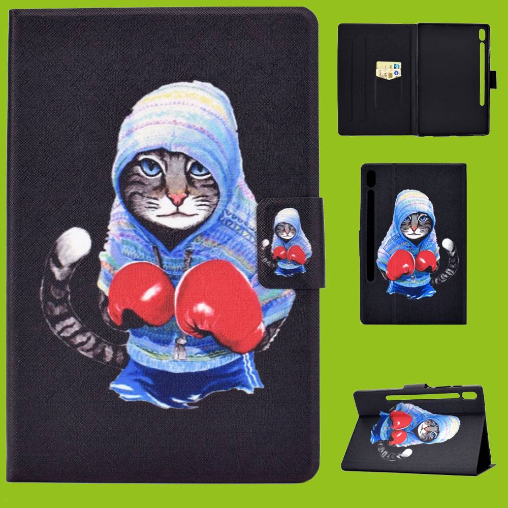 Für Samsung Galaxy Tab A 10.1 2019 T510 T515 Motiv 54 Tasche Kunst Leder Hülle Etuis